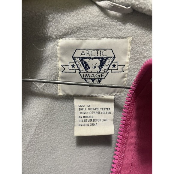 Women’s Outdoor Hiking Rain Jacket Arctic Image Softshell Lined Colorado Sz Med - Picture 4 of 5